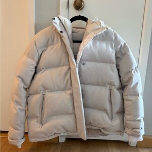 lululemon athletica Wunder Puff Wool Cream Puffer Jacket